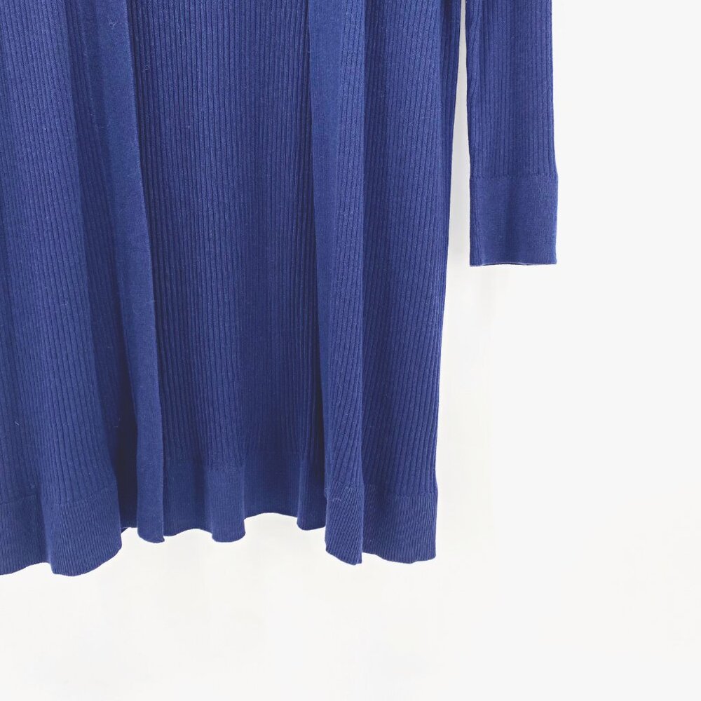 Loft Long Ribbed Open Cardigan - Picture 3 of 9